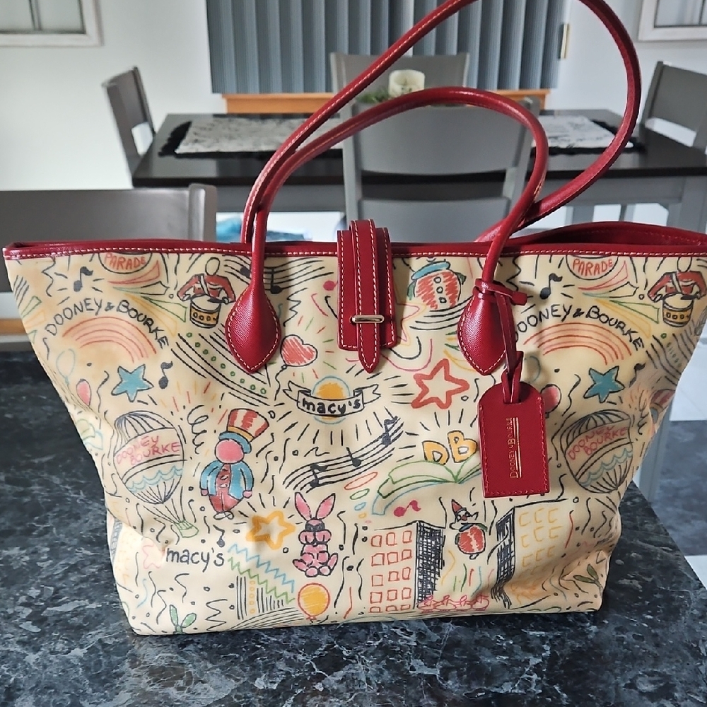 Dooney & Bourke Colorful Graphic Tote Bag